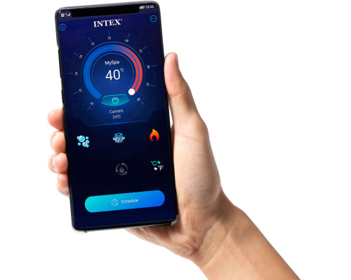 Джакузі-SPA Intex 28450 надувне 4-місне Джакузі-SPA Intex 28450 надувне 4-місне