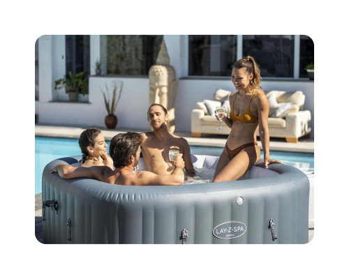 Джакузі-SPA надувне BESTWAY LAY-Z-SPA Hawaii HydroJet Pro 6-місне Джакузі-SPA надувне BESTWAY LAY-Z-SPA Hawaii HydroJet Pro 6-місне