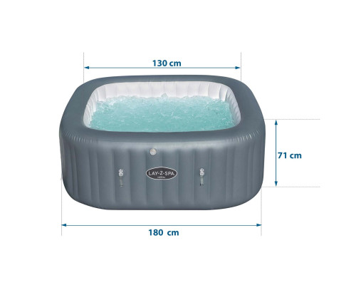 Джакузі-SPA надувне BESTWAY LAY-Z-SPA Hawaii HydroJet Pro 6-місне Джакузі-SPA надувне BESTWAY LAY-Z-SPA Hawaii HydroJet Pro 6-місне