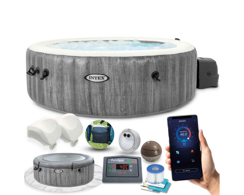 Джакузі-SPA надувне Intex 28442 6-місне + аксесуари Джакузі-SPA надувне Intex 28442 6-місне + аксесуари