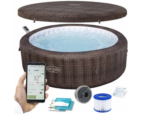 Джакузі-SPA надувне Bestway 6001P Lay-Z Bali 7-місне Джакузі-SPA надувне Bestway 6001P Lay-Z Bali 7-місне