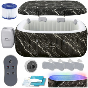 Джакузі-SPA надувне Bestway 6001F SPA Lay‑Z Hollywood 6‑місне