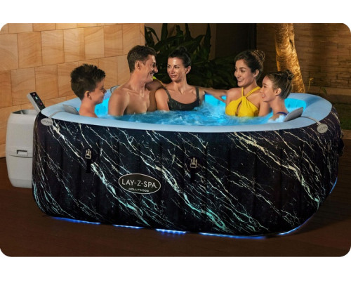 Джакузі-SPA надувне Bestway 6001F SPA Lay‑Z Hollywood 6‑місне