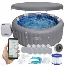 Джакузі-SPA надувне Bestway 6001T Lay-Z Santorini Pro 7-місне