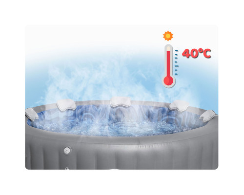 Джакузі-SPA надувне Bestway 6001T Lay-Z Santorini Pro 7-місне