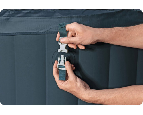 Джакузі-SPA надувне Bestway 6001D SPA Lay‑Z Miami Green 6‑місне