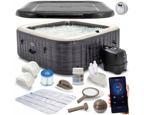 Джакузі-SPA надувне Intex 28450 з хлоргенератором 6-місне