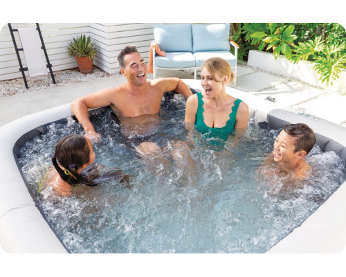 Джакузі-SPA надувне Intex 28450 з хлоргенератором 6-місне