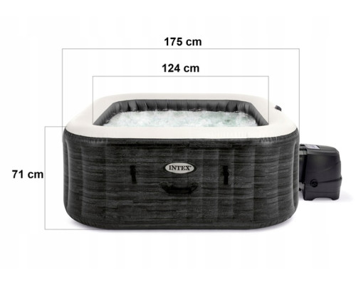 Джакузі-SPA надувне Intex 28450 з хлоргенератором 6-місне