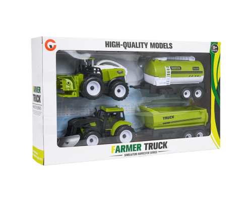 Дитячі машинки Ramiz 9972-30B Farmer Truck, зелено-чорні