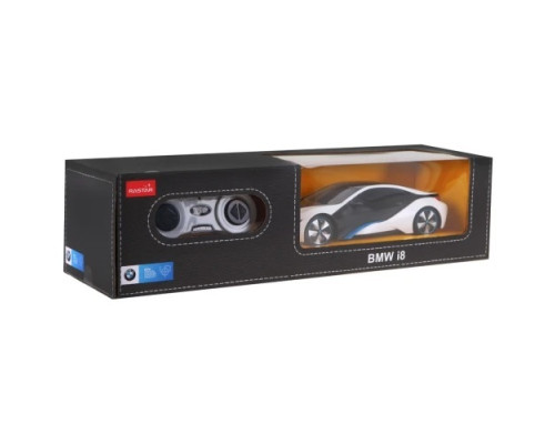 BMW i8 білий RASTAR модель 1:24 Авто на дистанційному керуванні + пульт 2,4 ГГц