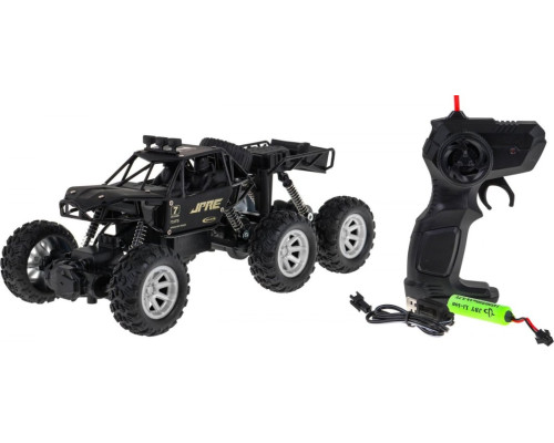 Металевий гусеничний автомобіль Rock Explorer 4x4 для дітей 8+ з дистанційним керуванням 1:18 Гума 6 коліс