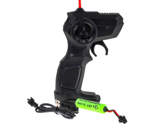 Металевий гусеничний автомобіль Rock Explorer 4x4 для дітей 8+ з дистанційним керуванням 1:18 Гума 6 коліс