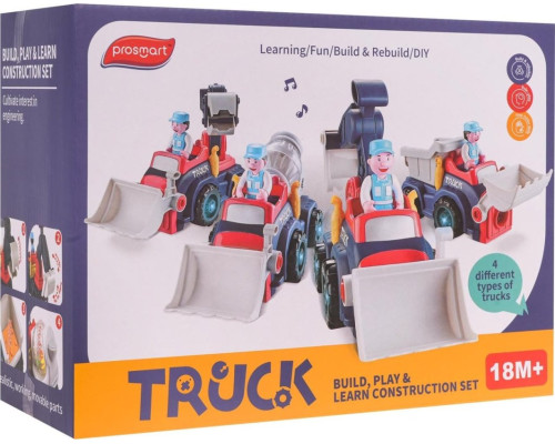 Дитячий мобільний екскаватор + аксесуари ZAU.595-C