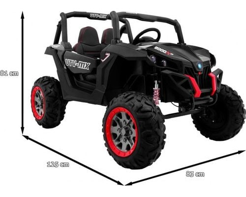 Дитяча акумуляторна машинка баггі SuperStar Чорна