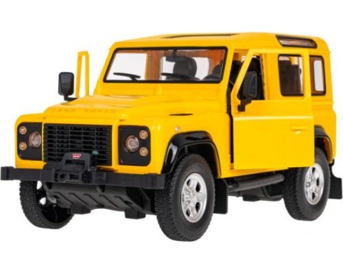 Land Rover Defender жовтий RASTAR модель 1:14 Пульт авто + Пульт 2,4 ГГц + Двері відкриваються вручну