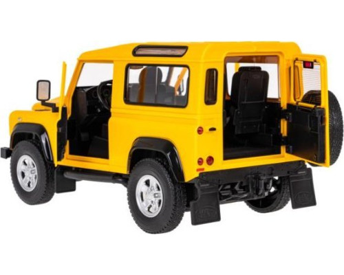 Land Rover Defender жовтий RASTAR модель 1:14 Пульт авто + Пульт 2,4 ГГц + Двері відкриваються вручну