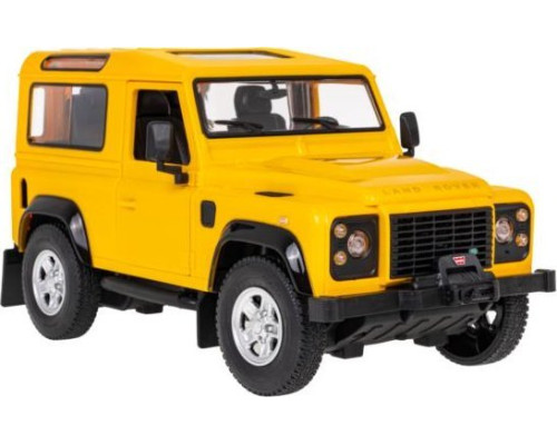 Land Rover Defender жовтий RASTAR модель 1:14 Пульт авто + Пульт 2,4 ГГц + Двері відкриваються вручну