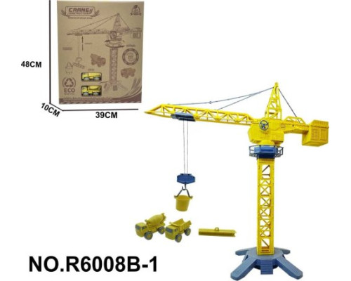 Дитячий будівельний кран EKO + транспортні засоби