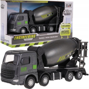 Дитяча іграшкова металева бетономішалка 1:55 ZAU.A8822