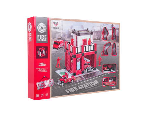 Дитячий набір Ramiz WF253-1A Пожежна станція + аксесуари