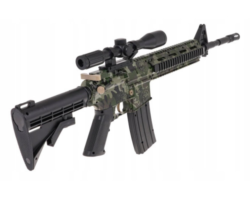 Дитяча гвинтівка з гелевими кульками M4 + аксесуари