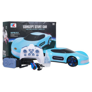 Дитяча машинка  Ramiz 7022-3D на дистанційному керуванні, блакитно-чорна