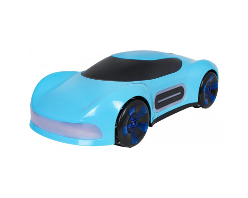 Дитяча машинка  Ramiz 7022-3D на дистанційному керуванні, блакитно-чорна