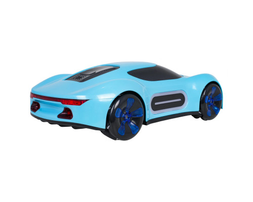 Дитяча машинка  Ramiz 7022-3D на дистанційному керуванні, блакитно-чорна