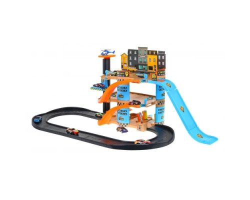 Дитяча гоночна траса з паркінгом та ліфтом 3+ ZPG.P9788A-2