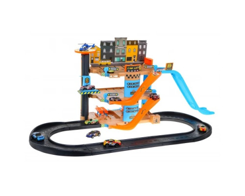 Дитяча гоночна траса з паркінгом та ліфтом 3+ ZPG.P9788A-2