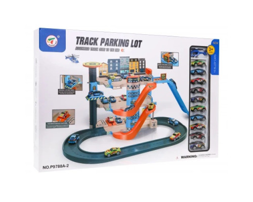 Дитяча гоночна траса з паркінгом та ліфтом 3+ ZPG.P9788A-2