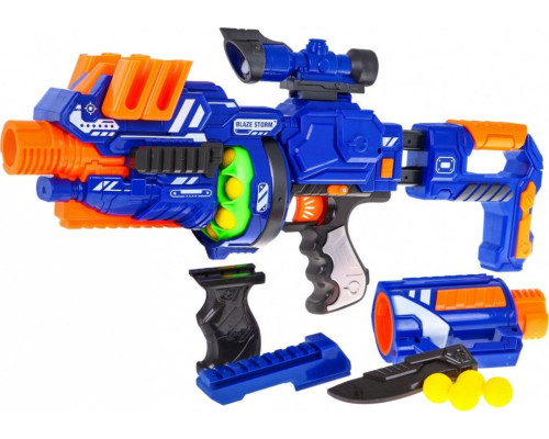 Гвинтівка підліткова 14+ Blaze Storm 12 пінопластових куль + приціл + багнет