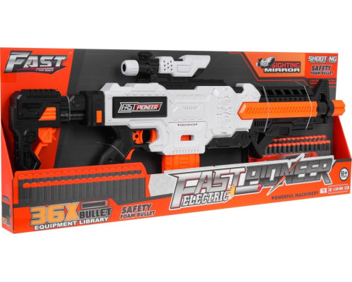 Дитяча гвинтівка Fast Pioneer 8+ Приціл + магазин + 36 м'яких куль