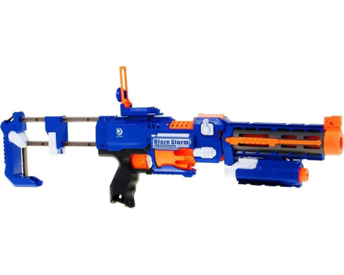 Гвинтівка 2в1 пістолет для дітей 8+ Blaze Storm 20 довгих пінопластових куль + лазерний приціл + приклад