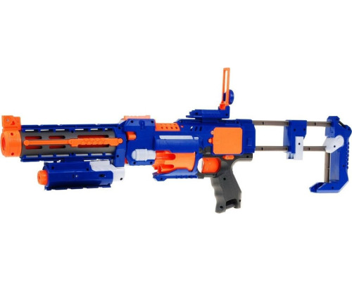Гвинтівка 2в1 пістолет для дітей 8+ Blaze Storm 20 довгих пінопластових куль + лазерний приціл + приклад