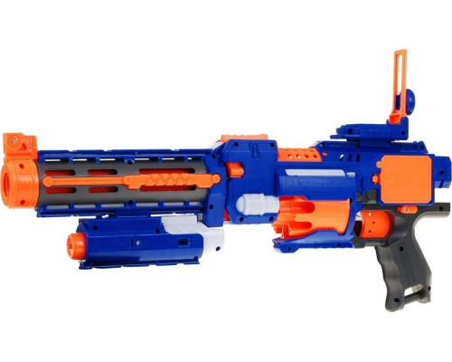 Гвинтівка 2в1 пістолет для дітей 8+ Blaze Storm 20 довгих пінопластових куль + лазерний приціл + приклад