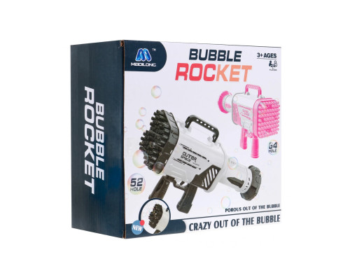 Пістолет машина для мильних бульбашок дитячий 3+