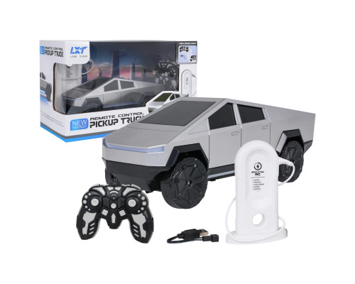 Дитяча машинка  Ramiz 9076 на дистанційному керуванні + зарядна станція, чорно-сіра