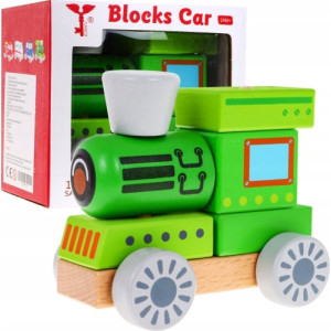 Дитячий потяг дерев'яний