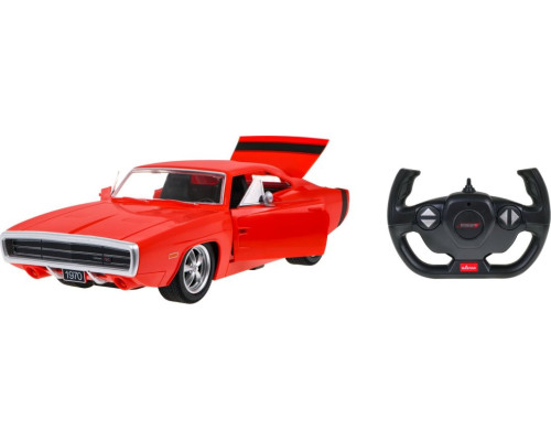 1970 Dodge Charger RT червоний RASTAR модель 1:16 Автомобіль на дистанційному керуванні + пульт дистанційного керування