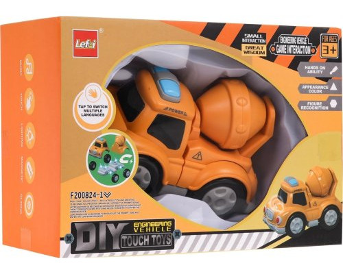 Дитяча автомобільна бетономішалка з магнітами