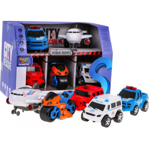 Дитячий набір з 5 транспортними засобами Ramiz ZAU.JS74