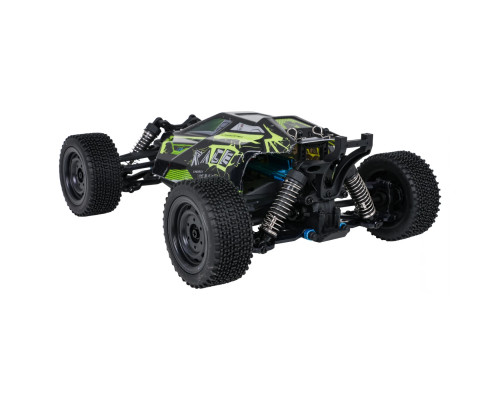 Дитяча машинка Ramiz CHEETAH 16201 на дистанційному керуванні, масштаб 1:16, чорно-зелена