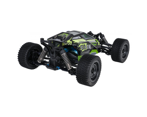 Дитяча машинка Ramiz CHEETAH 16201 на дистанційному керуванні, масштаб 1:16, чорно-зелена