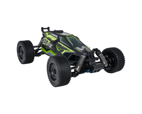 Дитяча машинка Ramiz CHEETAH 16201 на дистанційному керуванні, масштаб 1:16, чорно-зелена