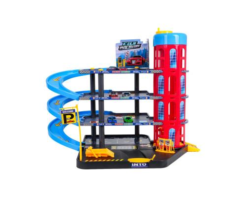 Дитячий іграшковий паркінг Ramiz 981-18 + килимок