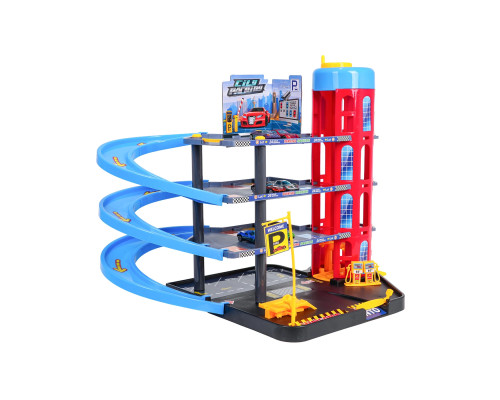 Дитячий іграшковий паркінг Ramiz 981-18 + килимок