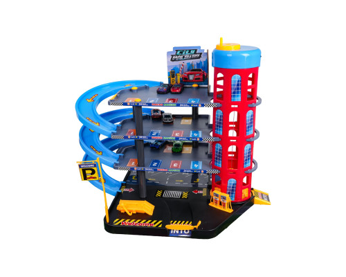 Дитячий іграшковий паркінг Ramiz 981-18 + килимок