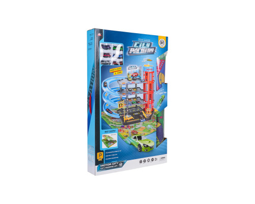 Дитячий іграшковий паркінг Ramiz 981-18 + килимок